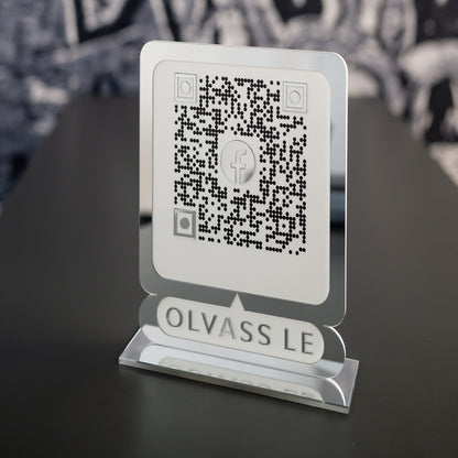 Facebook QR tábla